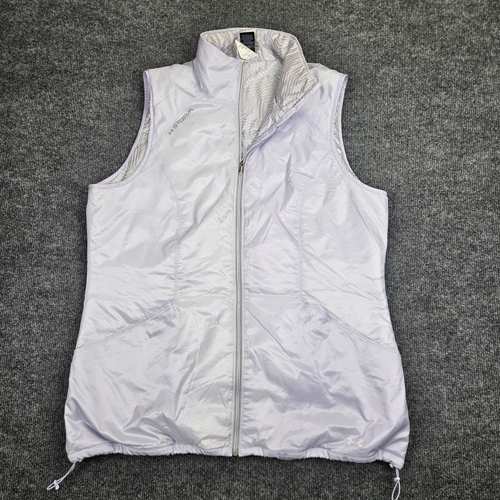 Under Armour Storm Primaloft Vest Women's L Infrared ColdGear Purple Insulated